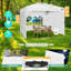 10x10 Pop up Canopy Tents for Parties Outdoor Canopy One Push-105157005