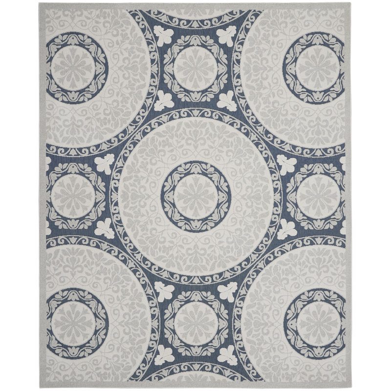 Gunnin Indoor / Outdoor Rug, Rectangle 8'10" x 11'10"