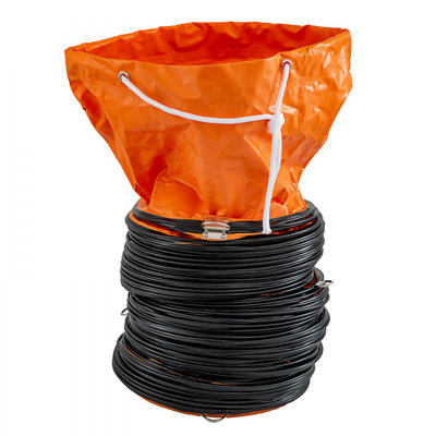 Ducting Hose, 25ft PVC Flexible HVAC Duct Hosing for 10 Inch Utility Blower Exhaust Fan