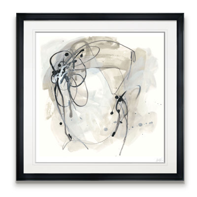 Monochrome Diaspora II - Painting Print