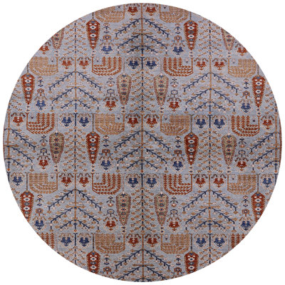 Tapis rouge / bleu Southwestern