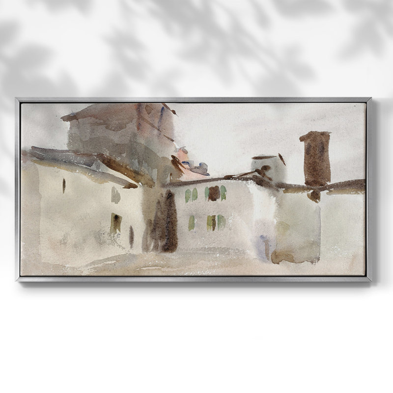 Nautical Series-CDVII- Galerie encadrée - prête à être accrochée, Argent argent, H 21 po x l 41 po