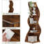 Five-Tier Corner Bookshelf-245451550