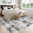 Abstract Machine Washable Rug with Rubber Backing for Living Room Modern Non-Slip Dining Room Rug Easy-Cleaning Colorful Floor Carpet for Bedroom Hallway Kitchen-1756045503