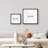 Framed Canvas Wall Art Abstract Print for Neutral Modern Decor-116823217-116823215