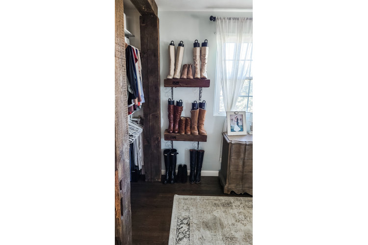 Bedroom Floating Shelves