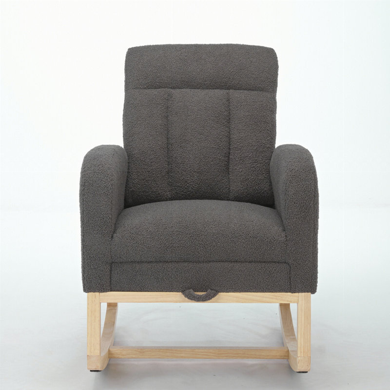 Chaise berçante Modern, Gris