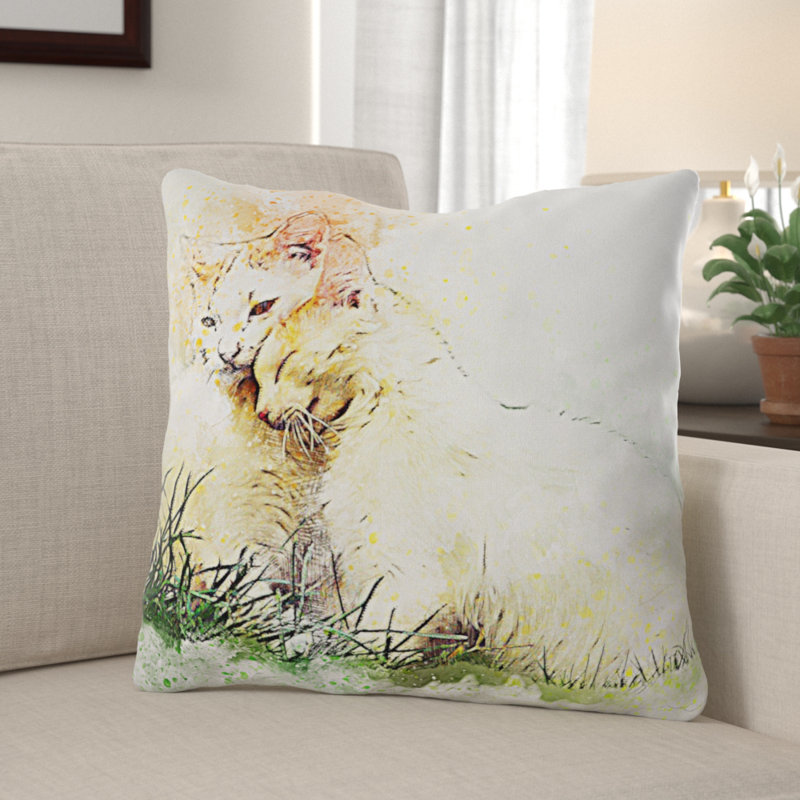 Cronin Outdoor Reversible Throw Pillow, Indoor, Microsuede