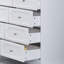 Commode 12 tiroirs blanche Delayla-989726519