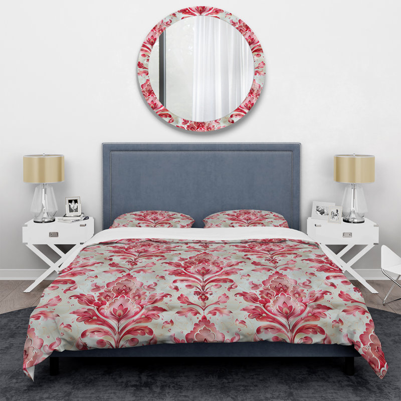 Ensemble de housse de couette Modern, Housse de couette simple et deux taies décorative