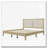 Rattan Design Solid Wood Platform Bed-204629075