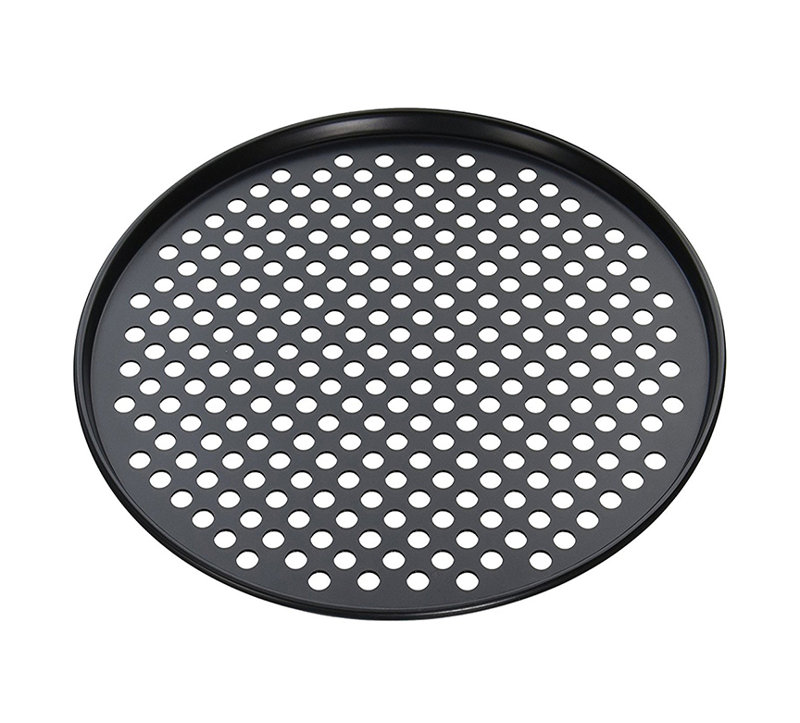 Cuisinox 13" Non-Stick Carbon Steel Perforated Pizza Pan