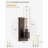 Farmhouse Wall Sconce Light With Clear Glass Shade, Oil-Rubbed Bronze Vanity Lighting For Bathroom, Bedroom, Kitchen, And Powder Room