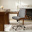 Chaise de bureau inclinable Oswina Ember-193276241