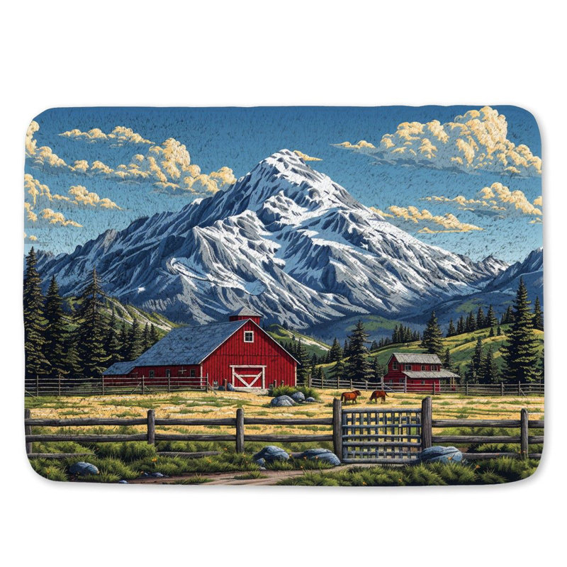Tapis de bain Deralin, L 21 po x L 34 po