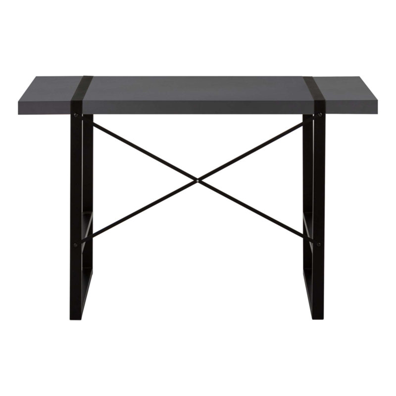 Bureau d'ordinateur, Gris/noir