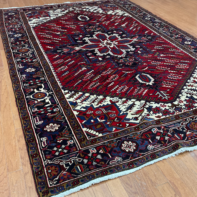 HERAT ORIENTAL Handmade Heriz Wool Rug