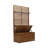 Storage Bench With Rack