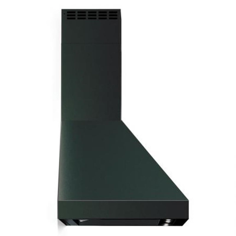 36" 600 CFM Convertible Wall Mount Range Hood, Matte Black, 36"