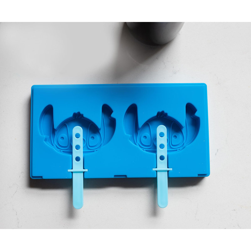 Blue Silicone Disney Lilo & Stitch Ice Pop Mold Tray