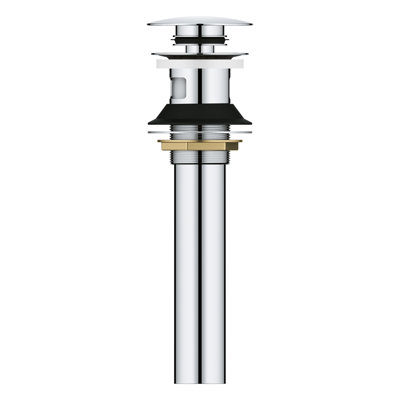 Universal Pop-Up Bathroom Sink Drain with Overflow