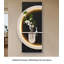 Lampe murale à DEL de style minimaliste avec des pots de plantes pour la culture de l'eau comme œuvres d'art suspendues-662145218