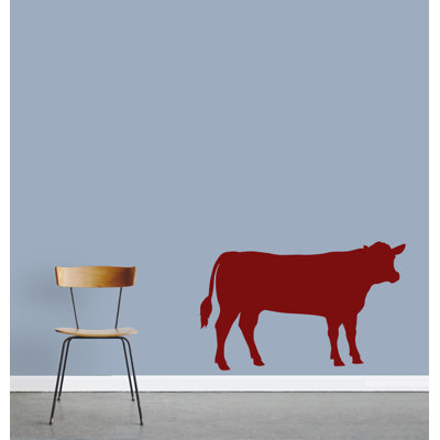 Décalcomanie murale vache