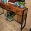 American Retro Solid Wood Four-Drawer Entry Table-2014406767