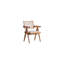 Ensemble de table et chaises de salle à manger Elegant (4 pièces), hêtre naturel massif, table: 39,4 po x 29,5 po x 39,4 po | Chaises: 20,1 po x 29,9 po x 20,5 po | Plateau en panneau de fibres à densité moyenne durable, conception traditionnelle am?