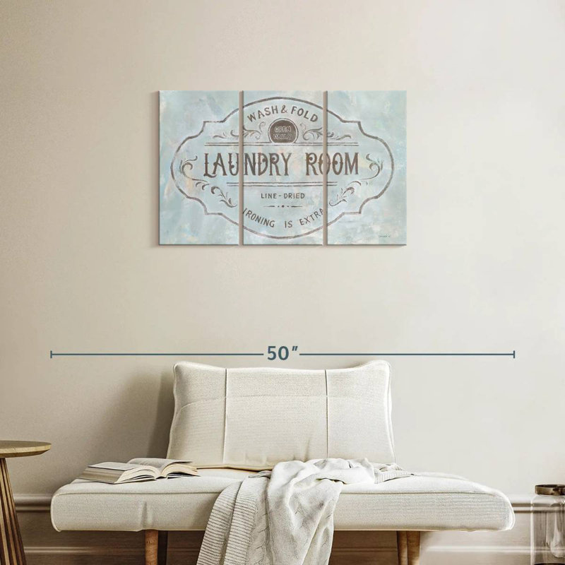 Plaque murale Kema Laundry Day, H 20 po x l 33 po