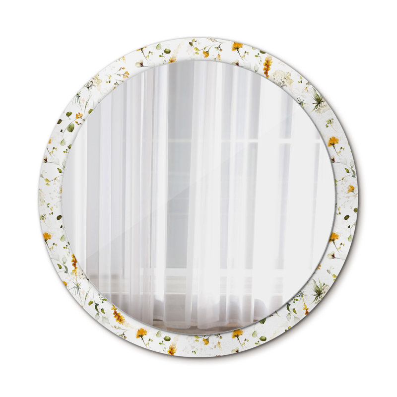 Huldar Glass Flat Wall Mirror