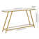 Yair 52'' Glass Top Console Table