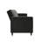 Novelle 81" Velvet Square Arm Convertible Sofa-853301349