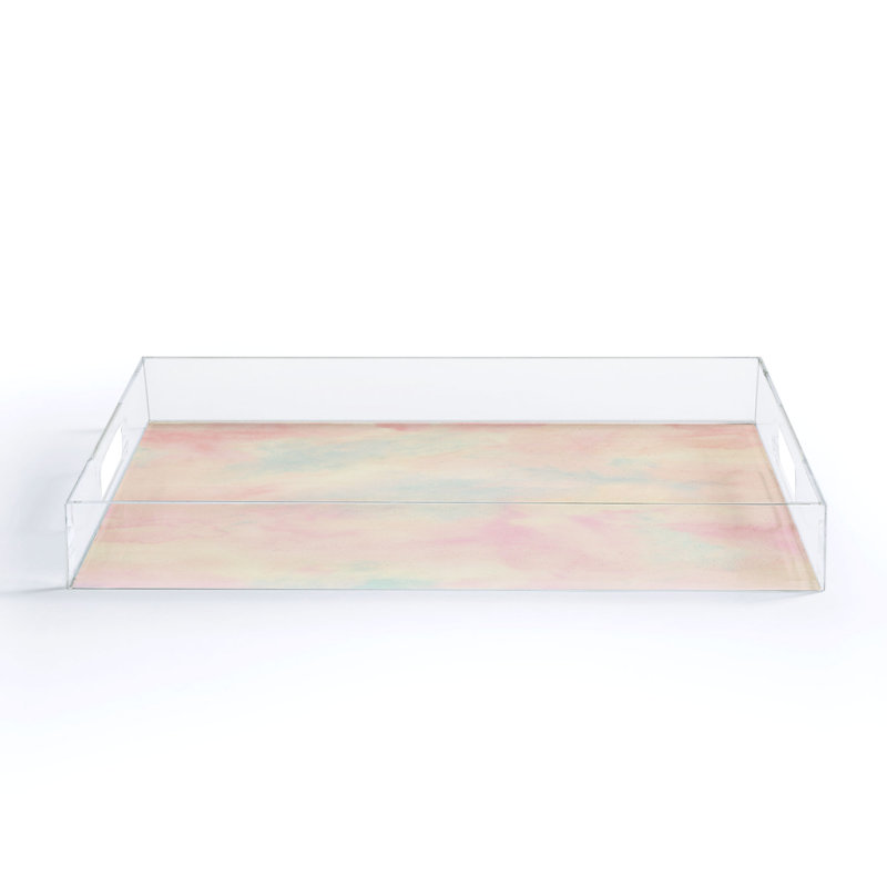 Plastic / Acrylic Tray, 1" H x 8" W x 6" L