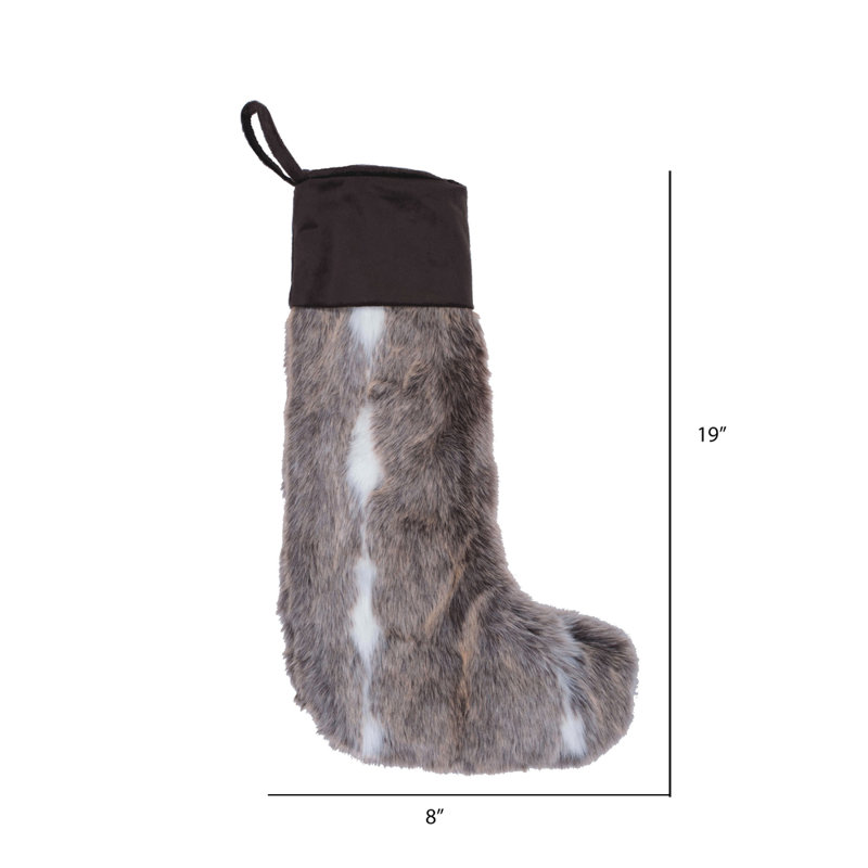 Snow Mink Stocking
