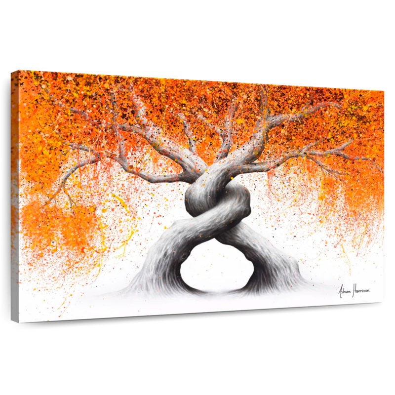 Harnek Twisting Love Trees, 26" H x 39" W