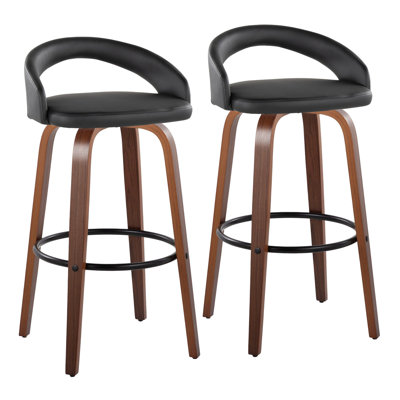 Tabouret de bar à hauteur fixe avec pivot