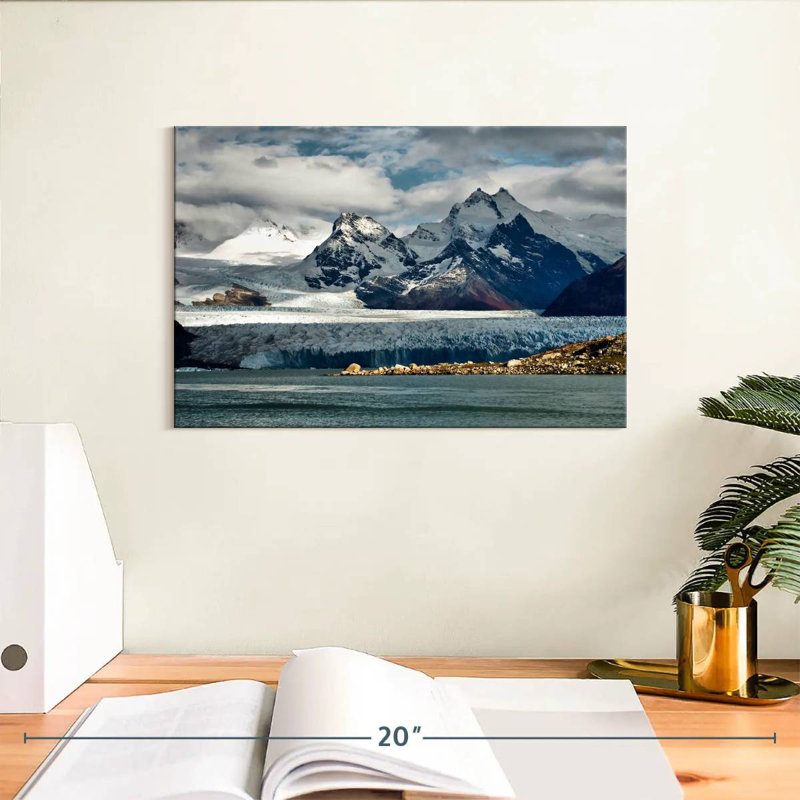 Glaciers de montagne d'Alvord Patagonian, H 8 po x l 12 po