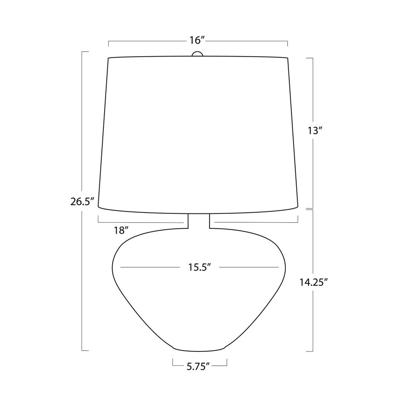 Lampe en rotin Avery