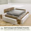 60 po L 30 po Armoire à pharmacie rectangulaire en aluminium argenté H