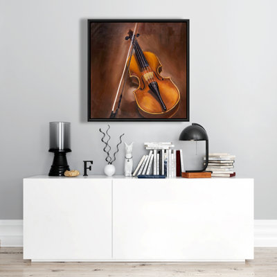 Alto Violin Print On Canvas