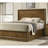 Walnut Twin Bed Frame In Transitional Style, Solid Rubberwood Construction, High Headboard For Bedroom, Foundation Needed Size Bedroom Of Walnut, Rubberwood, Veneer, Decor Piece