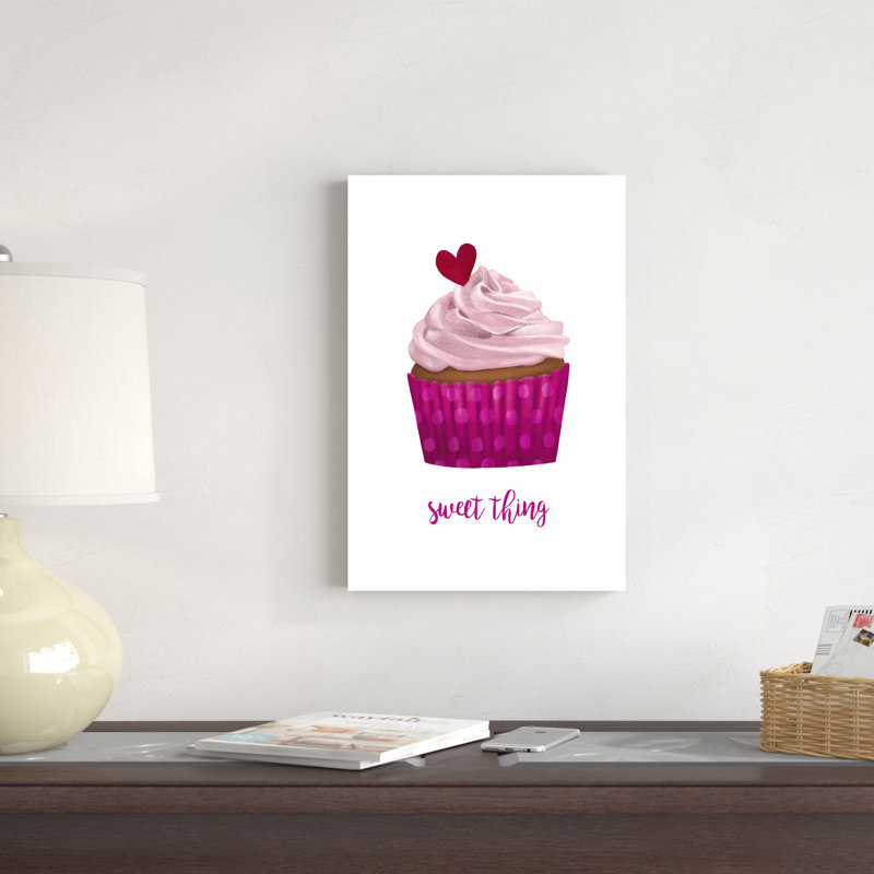 Saint-Valentin Cupcake II, H 18 po x l 12 po