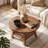 Solid Wood Round Coffee Table