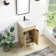 Dansfield 18.1'' Free Standing Single Bathroom Vanity with Ceramic Top