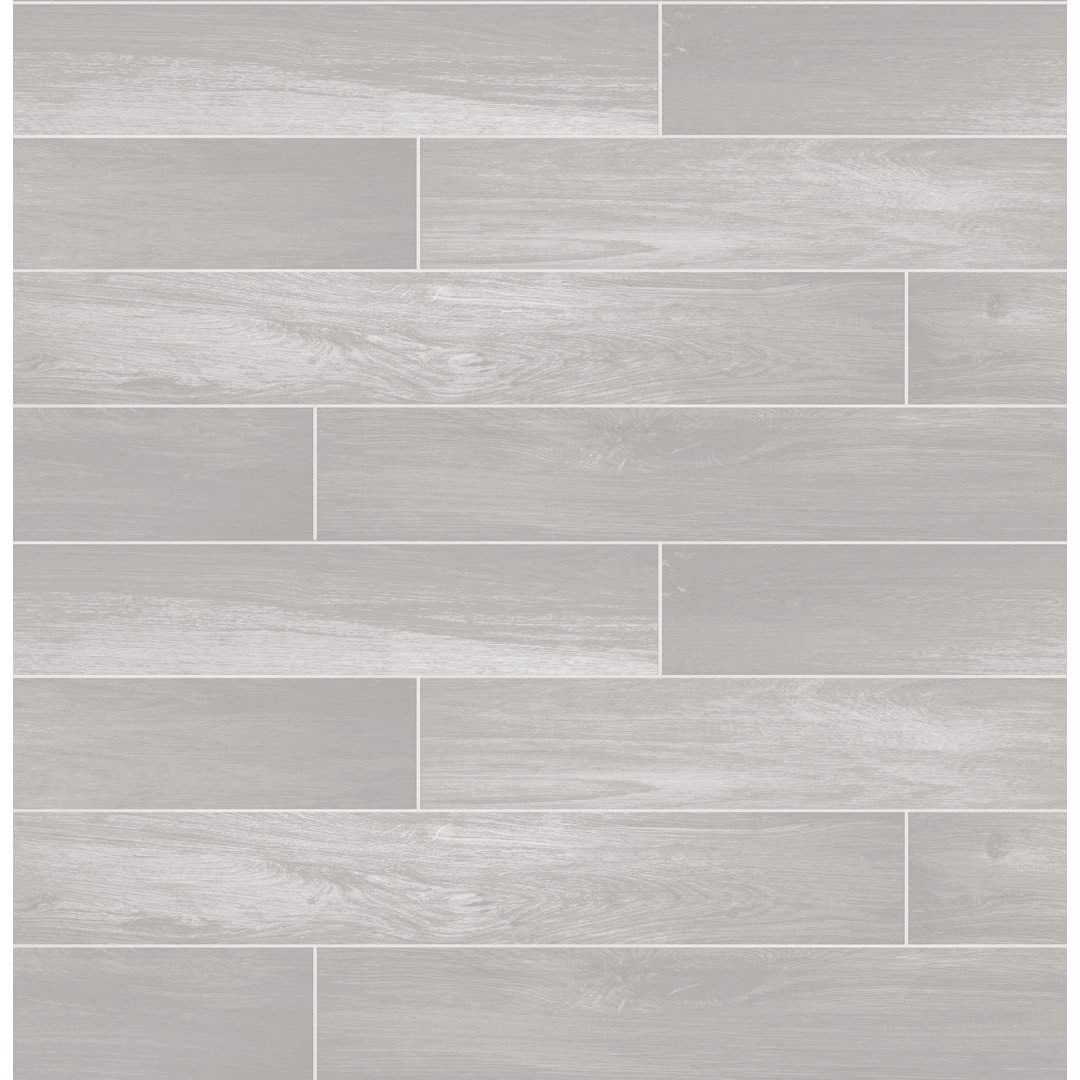 33' x 20.5" Wood Wallpaper 17 Stories 