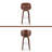 30" Mid-Century Modern Upholstered Swivel Barstool-362748745
