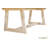  Ahmaud Rectangular 90'' L x 40'' W