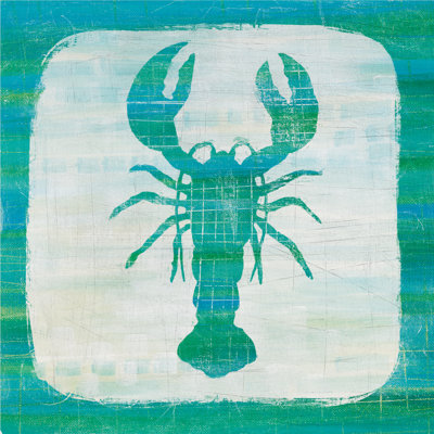 Ahoy II Blue Green by Melissa Averinos - Wrapped Canvas Painting
