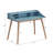 Roskilde Mid-Century Modern Wood Writing Desk With Hutch